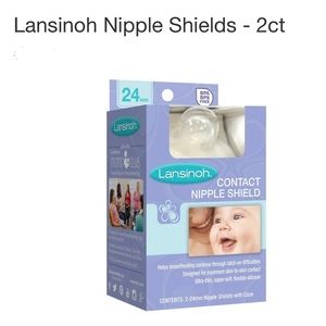 (NWT) (2) Lansinoh Contact shields